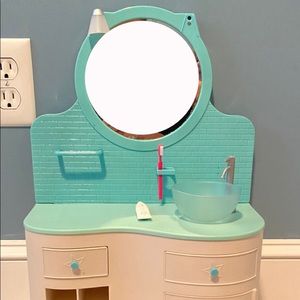 American girl vanity!!